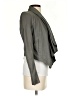 BCBGMAXAZRIA 100% Leather Gray Leather Jacket Size XXS - photo 4