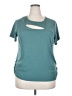 Discreet Teal Short Sleeve T-Shirt Size 2X - photo 1