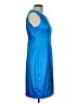 DressBarn Solid Blue Cocktail Dress Size 12 - photo 4