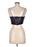 Lulus 100% Polyester Silver Sleeveless Top Size M - photo 2