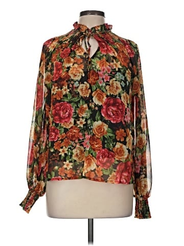 Flying Tomato Long Sleeve Blouse (view 1)
