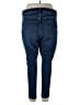 Lane Bryant Solid Blue Jeans Size 16 (petite) - photo 2