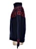 Duluth Trading Co. Argyle Blue Turtleneck Sweater Size S - photo 5