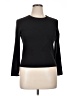 Casual Corner Black Long Sleeve Top Size L - photo 1