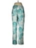 St. John Sport Print Teal Casual Pants Size 8 - photo 2