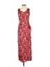 Rampage Paisley Red Casual Dress Size 3 - photo 1