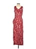 Rampage Paisley Red Casual Dress Size 3 - photo 2