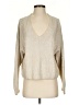 Open Edit Metallic Tan Pullover Sweater Size S - photo 1