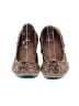 Tieks 100% Leather Animal Print Brown Tan Flats Size 7 - photo 2