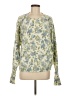 J by Joie Floral Green Pullover Sweater Size M - photo 1