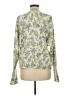 J by Joie Floral Green Pullover Sweater Size M - photo 2