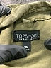 Topshop 100% Lyocell Green Jacket Size 6 - photo 6