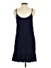 Self Contrast Blue Casual Dress Size S - photo 2