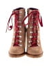 Gianni Bini Plaid Brown Tan Ankle Boots Size 9 - photo 2