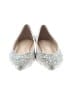 Betsey Johnson Silver Flats Size 9 1/2 - photo 2