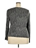 Alex Evenings Gray Long Sleeve Top Size 2X - photo 2