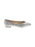 Betsey Johnson Silver Flats Size 9 1/2 - photo 1