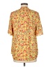 Daniel Rainn 100% Polyester Yellow Short Sleeve Blouse Size M (estimated) - photo 2