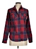 Unbranded Plaid Red Long Sleeve Button-Down Shirt Size M (estimated) - photo 1