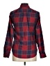Unbranded Plaid Red Long Sleeve Button-Down Shirt Size M (estimated) - photo 2