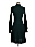 Max Studio Solid Green Casual Dress Size XS - photo 1