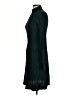 Max Studio Solid Green Casual Dress Size XS - photo 5