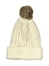 Urban Outfitters Chevron-herringbone Ivory Beanie One size - photo 1