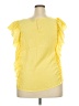Coco + Carmen Yellow Short Sleeve Top Size XXL - photo 2