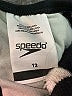 Speedo Graphic Black One Piece Swimsuit Size 12 - photo 3