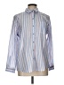 Eddie Bauer Stripes Blue Long Sleeve Button-Down Shirt Size L - photo 1