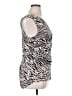Jennifer Lopez Silver Sleeveless Top Size XL - photo 4