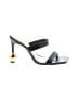 Arezzo Black Sandals Size 7 1/2 - photo 1
