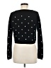 Rosette by Be Cool 100% Acrylic Polka Dots Black Pullover Sweater Size S - photo 2
