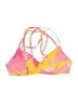 Athleta Print Pink Swimsuit Top Size S - photo 1