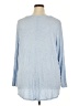 Lane Bryant Solid Blue Long Sleeve Henley Size 26 - 28 Plus - photo 2