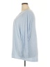Lane Bryant Solid Blue Long Sleeve Henley Size 26 - 28 Plus - photo 5