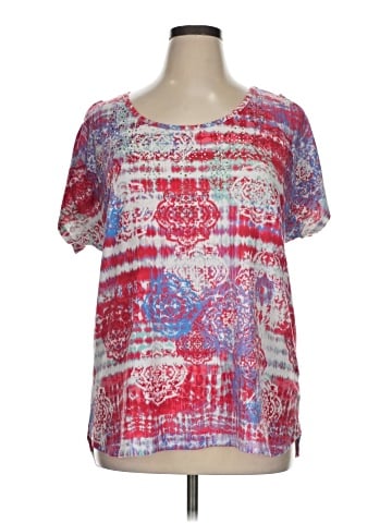 Gloria Vanderbilt Short Sleeve Blouse (view 1)