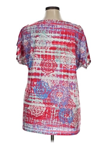Gloria Vanderbilt Short Sleeve Blouse (view 2)