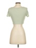 Shein Green Short Sleeve Top Size 2 - photo 2