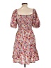 First Love 100% Polyester Floral Pink Casual Dress Size L - photo 2