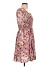 First Love 100% Polyester Floral Pink Casual Dress Size L - photo 4