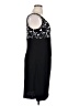 MSK Graphic Black Cocktail Dress Size 16 - photo 4