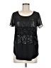 DKNYC Black Short Sleeve Top Size S - photo 1
