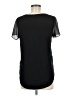 DKNYC Black Short Sleeve Top Size S - photo 2