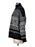 Charlie Paige Chevron-herringbone Black Pullover Sweater Size L - photo 5