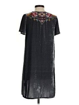 princess polly baby blue dress Johnny Was Sleeveless Floral-Embroidered Velvet Midi Dress