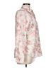 Chaps Floral Ivory Long Sleeve Blouse Size L - photo 4