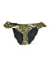 Solido Animal Print Gold Swimsuit Bottoms Size M - photo 1