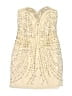 H&M 100% Polyester Ivory Cocktail Dress Size 2 - photo 1
