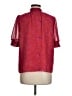 Evereve 100% Polyester Red Short Sleeve Blouse Size M - photo 2